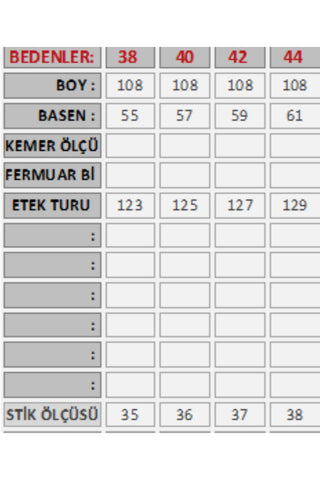 Volanlı Verev Desenli Saten Kadın Uzun Etek